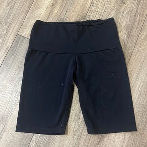 olivia rae black biker shorts